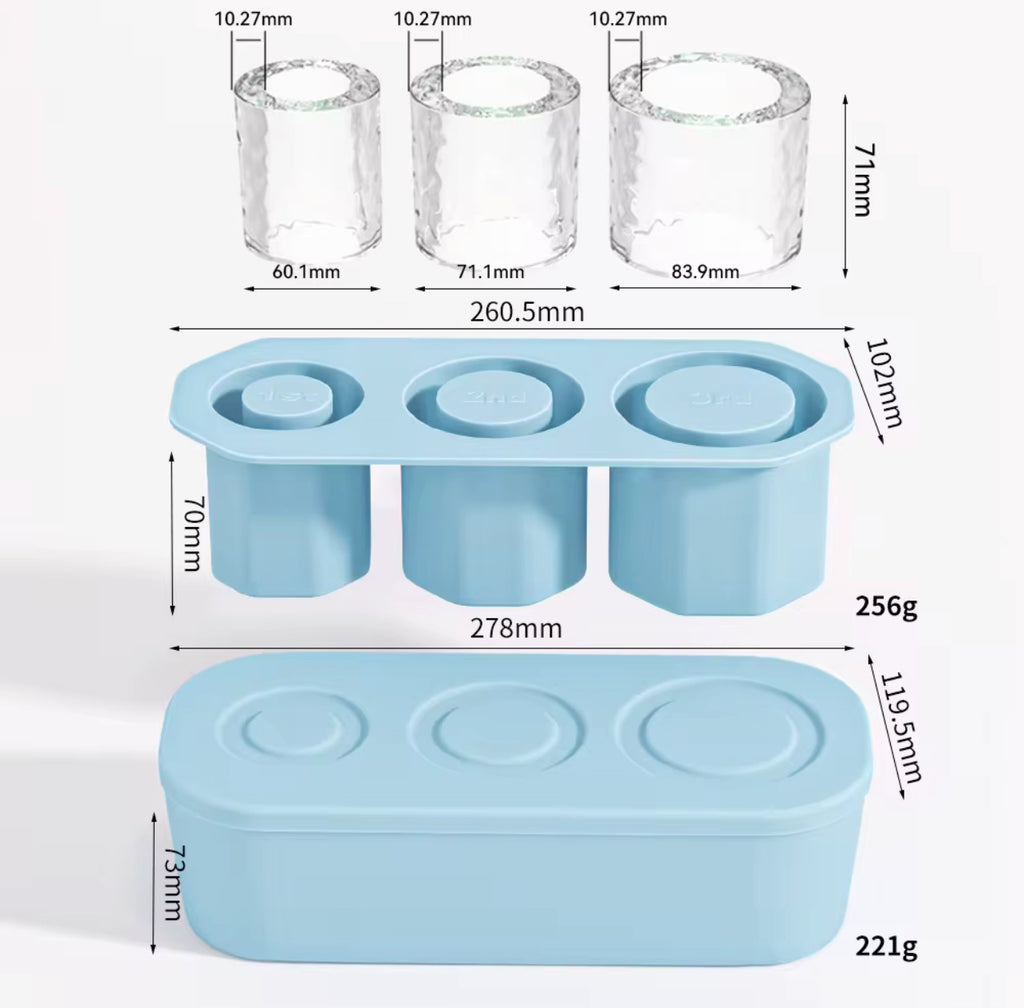 Moule à glace en silicone